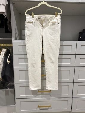 Joe’s White Slim Straight Jeans